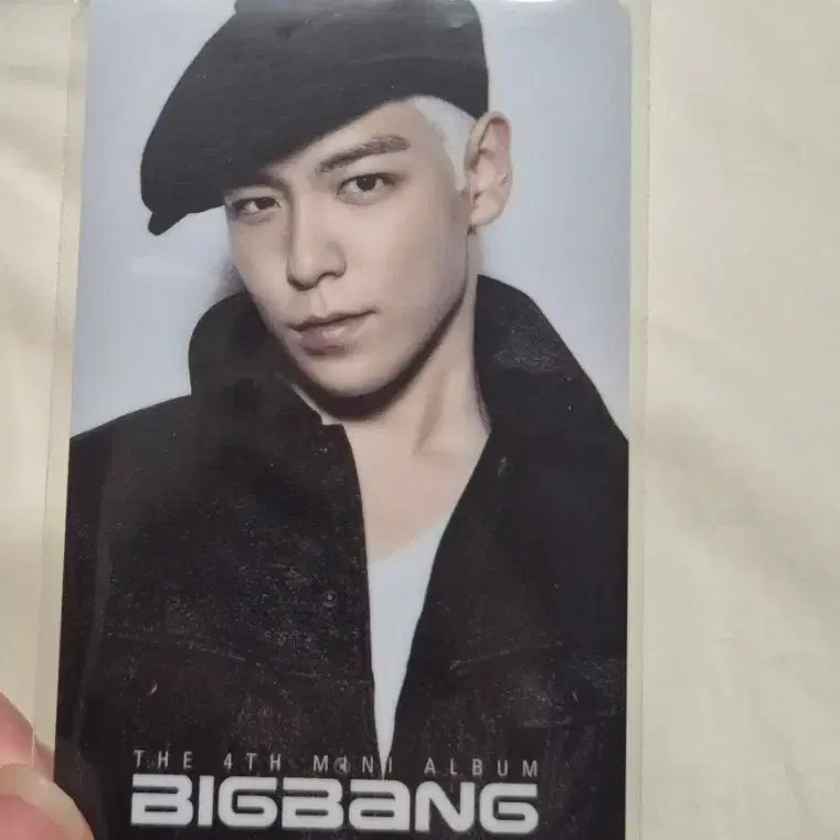 Big Bang Mini Album Vol. 4 T.O.P (Choi Seung Hyun) photocard on