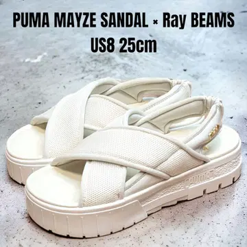 새상품급 PUMA MAYZE 빔즈 별주 푸마 메이즈 샌들 25cm