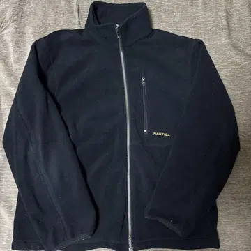 NAUTICA 블랙 플리스 자켓 L
