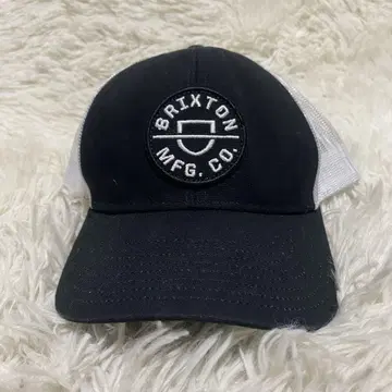새상품급 BRIXTON CREST X MP MESH CAP 블랙 화이트
