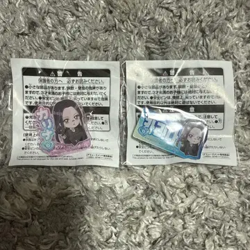 aespa namco 카리나 아크릴 배지 2개 세트