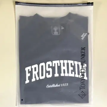 도쿄 디반커 프로스트 하이임 FROSTHEIM 버시티 티셔츠