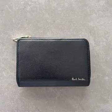 폴 스미스 (Paul Smith) 블랙 가죽 키 케이스 코인 케이스