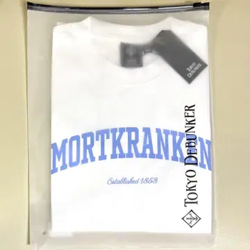 도쿄 디반커 MORTKRANKEN 버시티 티셔츠