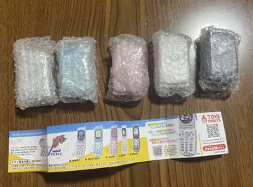 정말 녹음 재생! 그리운 피처폰 마스코트 컴플리트 5종 세트 가챠