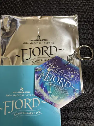 Mrs. GREEN APPLE FJORD 10주년 키링