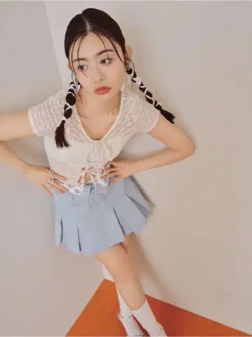 릴리 브라운 디키즈 콜라보 스커트