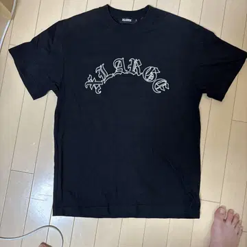 XLARGE 블랙 티셔츠 S 사이즈