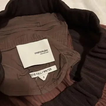 yoshiakubo 2018 FALL/WINTER 팬츠 사이즈 3