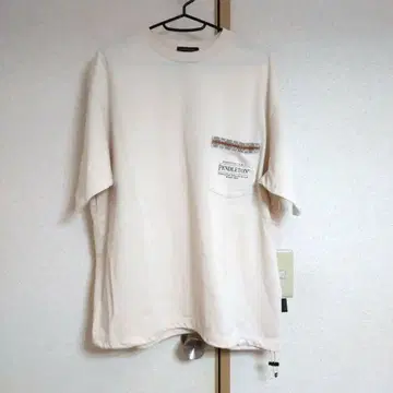PENDLETON 티셔츠 오렌지 짧은 기장
