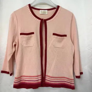 Harrods 여성용 가디건 핑크 7180