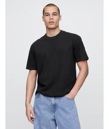 GAP 갭 헤비 웨이트 크롭 티셔츠 S 사이즈 반팔