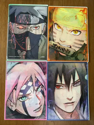 NARUTO 나루토 질풍전 미니 클리어 파일 컬렉션 세트