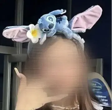 홍콩 디즈니 스티치 머리띠