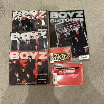 SixTONES BOYZ 3 형태, 혜택 포함, 미개봉