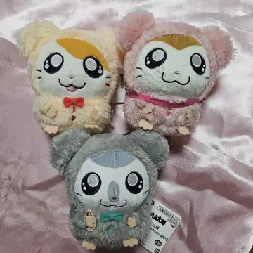 홋코코 하무타로 모두 함께 파자마 파티를 하는 봉제 인형