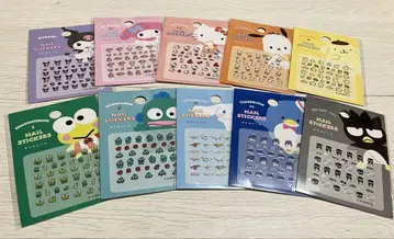 산리오 산리오 캐릭터즈 네일 씰 10종 컴프 묶음 판매