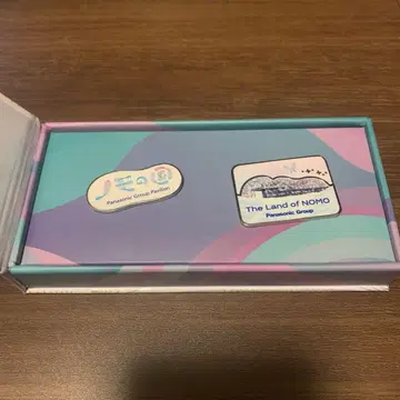 오사카 만국 박람회 파나소닉 그룹 파빌리온 핀 배지 세트 노모의 나라