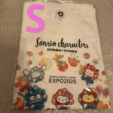 EXPO2025 얏쿠얏쿠 산리오 캐릭터즈 티셔츠 S 사이즈