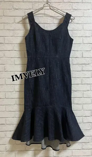 IMVELY(임브리) 데님 머메이드 원피스