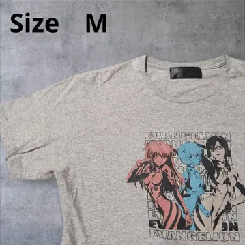 EVANGELION 신 에반게리온 극장판 티셔츠 그레이