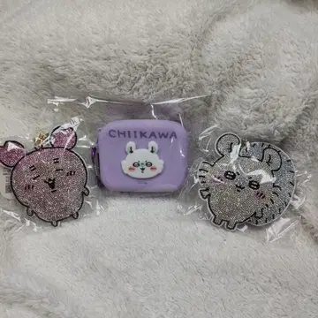 치이카와 (먼작귀) 키링 미니 파우치