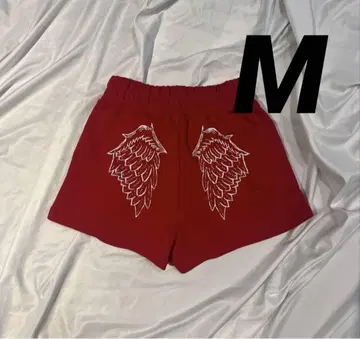 9090 걸 라인스톤 마이크로 쇼츠