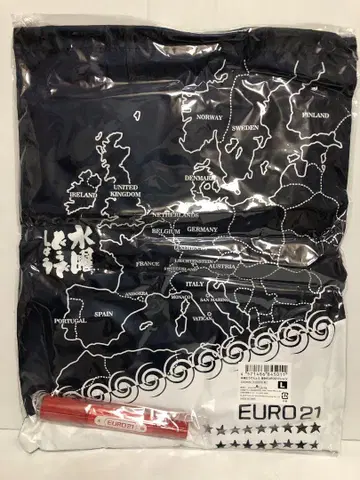 수요일 어떨까요? 복각 EURO21 티셔츠 L 사이즈 [미개봉품]