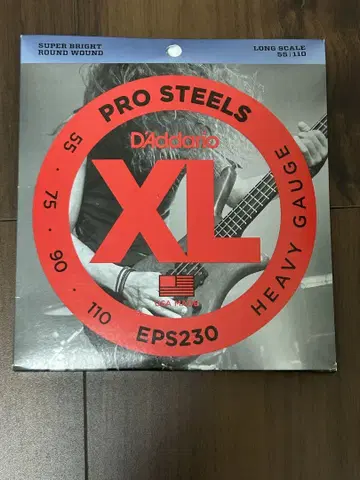 D'Addario EPS230 헤비 게이지 일렉 베이스 줄