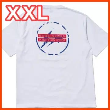 XXL TokyoDriveCarClub Tee White Red 2XL
