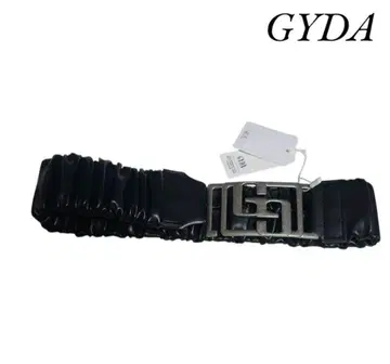 인기 상품] 택 포함 새상품 GYDA GG 버클 셔링 벨트 블랙