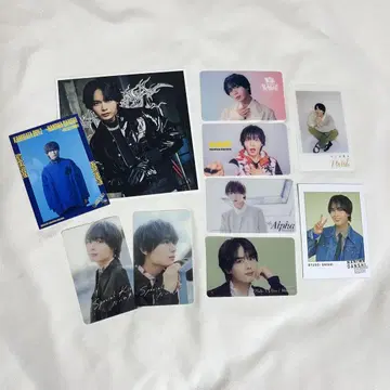 오니시 류세이 나니와단시 포토 카드 클리어 솔로 카드