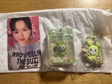 twicelovelys 쿠키 & 참 블리스터 마스코트 참 트레이딩 카드