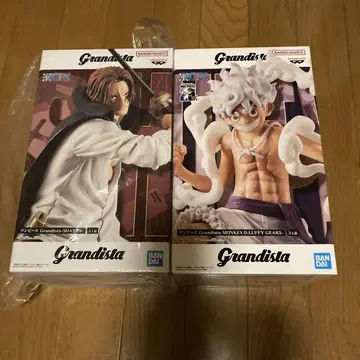 원피스 피규어 Grandista 루피 & 샹크스