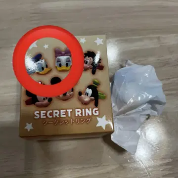 디즈니 스토어 시크릿 반지 도날드 데이지