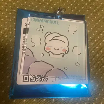 산리오 캐릭터와 함께 하는 목욕 타임 극락탕 시나몬 아크릴 키링