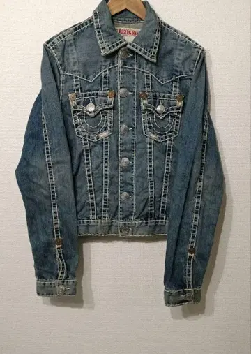 TRUE RELIGION Y2K 데님 자켓 JIMMY SUPER T