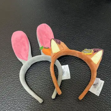 해외 디즈니 주토피아 머리띠 세트