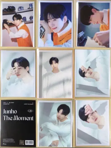 2PM 준호 JUNHO 펜미 굿즈 MD 랜트레 트레이딩 카드 8장 세트