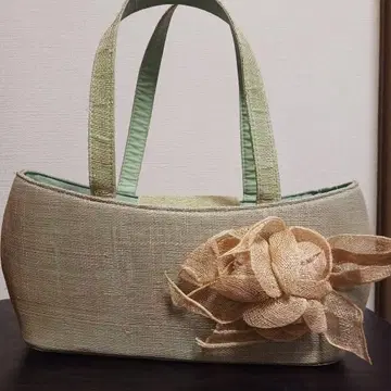 빈티지 썸머 백 꽃 장식