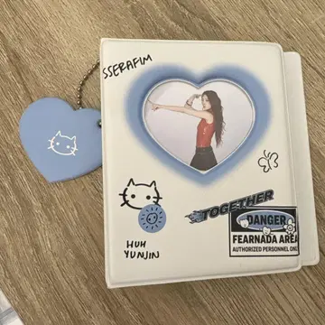LE SSERAFIM FEARNADA 미니 포토 카드 바인더 윤진