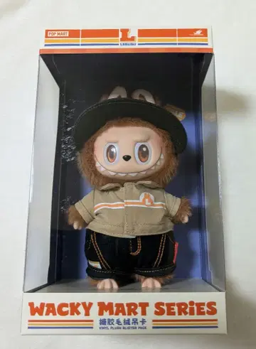 LABUBU MINI MARKET Wacky Mart 점원 봉제 인형