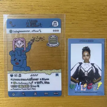 리토그리 miyou 클리어 카드 & 폴라로이드 스티커