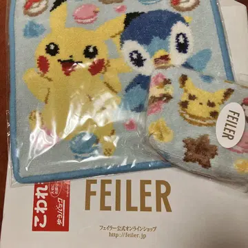 FEILER 피카츄 팽도리 손수건 파우치 세트 판매