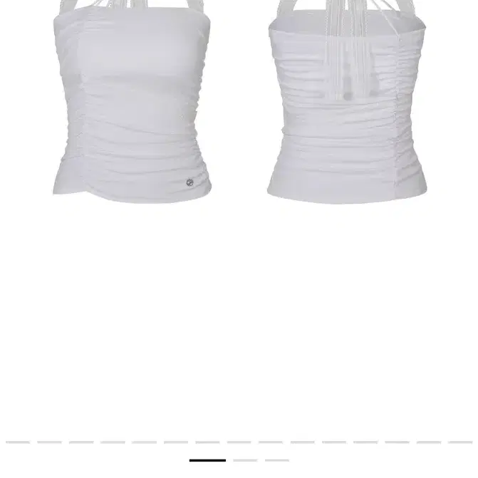 Pain or Pleasure Dew Cowl Swimsuit (White/S) #페인오어플레져