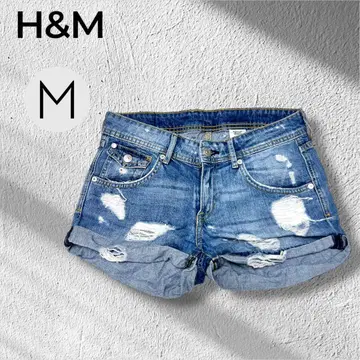 H&M 데님 숏 팬츠 M 사이즈