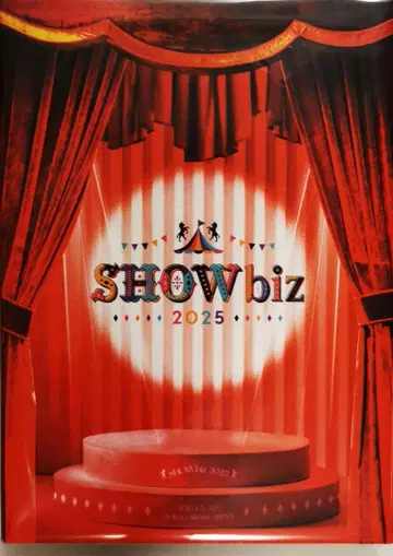 SHOWbiz 2025 Blu-ray 미개봉 새상품