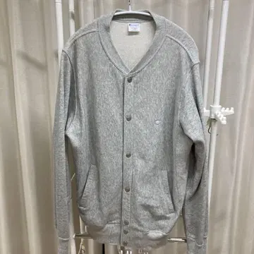 챔피온 리버스 위브 스냅 버튼 가디건 XL