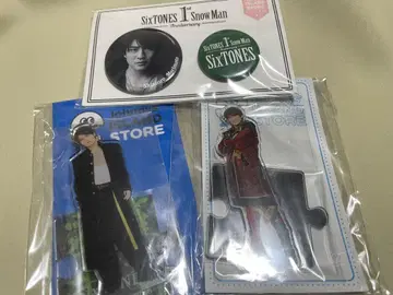 SixTONES 모리모토 신타로 아크릴 스탠드 캔뱃지