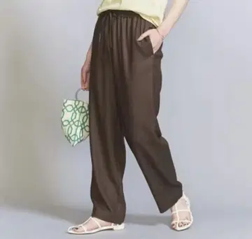 린넨 같은 드로스트 이지 팬츠